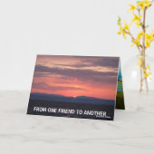 VAN DE ENE VRIEND NAAR DE ANDERE KAART (Gele Bloem)