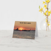 Van de ene vriend naar de andere veilig reizen kaart (Gele Bloem)