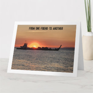 Van de ene vriend naar de andere veilig reizen kaart