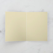 Van de "ernstige Breister" het Wenskaart Kaart (Binnen)