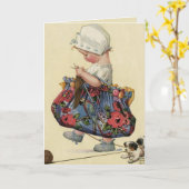 Van de "ernstige Breister" het Wenskaart Kaart (Gele Bloem)