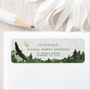 Van de Familie van het Etiket van het Adres van de