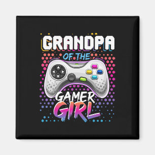 Van de Gamer Meisje Matching Videogame Verjaardags Magneet