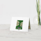 Van de gang, de gekweekte Bowls Kaart van de klein (Achterkant)