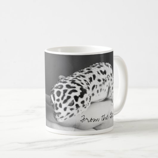 Van de Gecko. Koffiemok (Voorkant rechts)