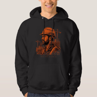 Van De Geest Gebouwd Bouwcadeau Hoodie