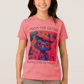 Van de gekko Tri-Blend shirt (Voorkant)