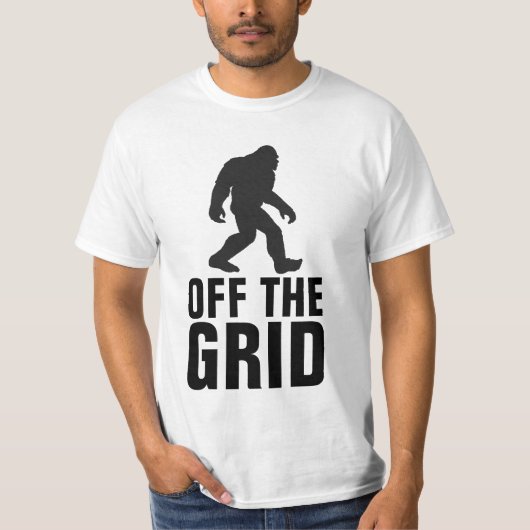 VAN DE GRID BIGFOOT FUNNY T-shirts (Voorkant)