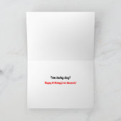 van de groep Birthday Labrador Dog Kaart (Binnen)