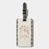 Van de Groep, de Tevreden Week van de Praktijk van Bagagelabel (Voorkant verticaal)