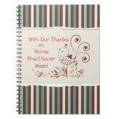 Van de Groep, de Tevreden Week van de Praktijk van Notitieboek (Voorkant)