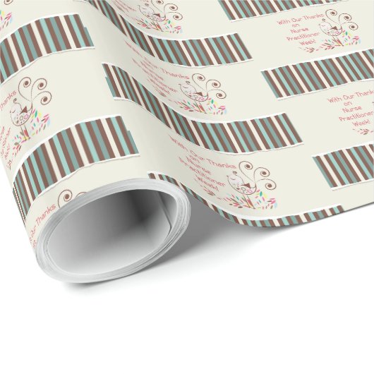 Van de groep, Fijne Nurse Practitioner Week Cadeaupapier (Rol Hoek)