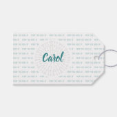 Van de haak van Crochet Cadeaulabel (Voorkant (Horizontaal))