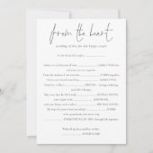 Van de hartewensen tot de Kaart van het bruiloftss (Voorkant)