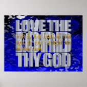 Van de Heer Thy God Poster (Voorkant)