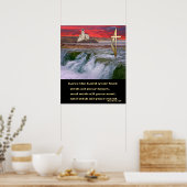 Van de Heer van uw God poster (Keuken)