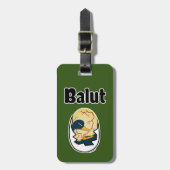 Van de het eieend van Balut het embryoei Bagagelabel (Voorkant verticaal)