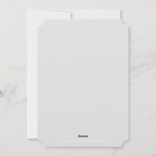 Van de het gebladertekroon van Kerstmis de met de Feestdagenkaart (Achterkant)