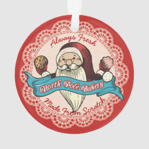 Van de het koekjesbakkerij van Santas ornament van