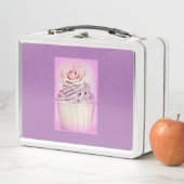 Van de het metaallunch van Cupcake de dooswit en (In situ)