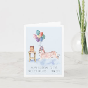 Van de hond   Cute Corgi Birthday Card Kaart