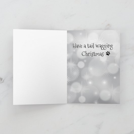 Van de Hond Kerst Kaarten - Pet Kerst Kaart (Binnen)