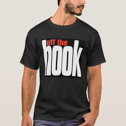 Van de HOOK! totaal geweldige, cool, heup T-shirt (Voorkant)