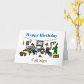 Van de Kaart van de Verjaardag van de Ham van het (Gele Bloem)