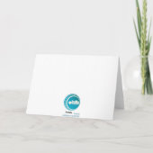 Van de kat feestdagen kaart (Achterkant)