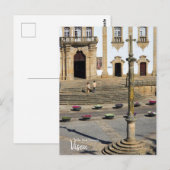 Van de Kerk Viseu Portugal Briefkaart (Voorkant / Achterkant)