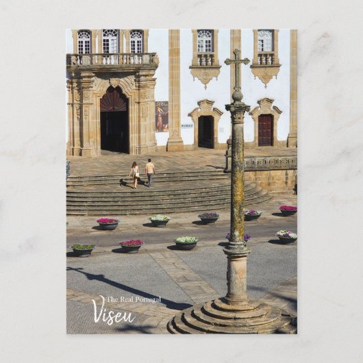 Van de Kerk Viseu Portugal Briefkaart (Voorkant)