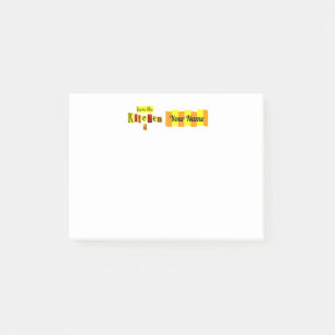 Van de Keuken van de Douane Post van de Retro merk Post-it® Notes