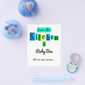 Van de Keuken van de Douane van de Retro Kantel Fl Flyer (Enkel)