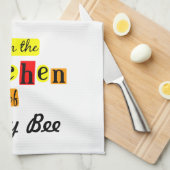 Van de keuken van de Keuken van de Keukenkeuken va Theedoek (Quarter Fold)