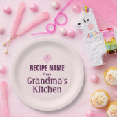 Van de Keuken van de Oma Papieren Bordje (Feest)