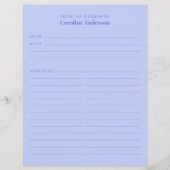 Van de Keukenstutten Paars-ontvanger (Voorkant)