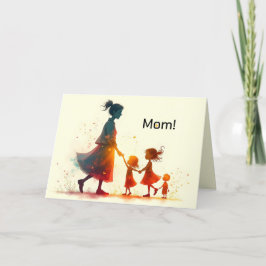 VAN DE KINDER MOEDERDAG KAART