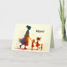 VAN DE KINDER MOEDERDAG KAART