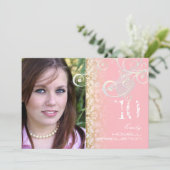  van de klasse/Grunge/Swirls/Damascus/Afstuderen Kaart (Staand voorkant)