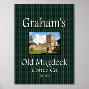 Van de Koffie Mugdock van Graham Oud Co.- Poster