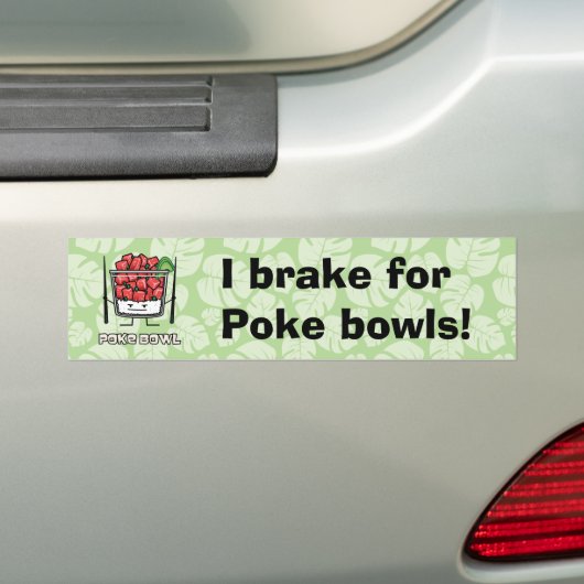 Van de komHawaï van de por van de de ruwe Bumpersticker (Op auto)