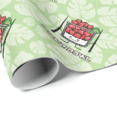 Van de komHawaï van de por van de de ruwe Cadeaupapier (Rol Hoek)