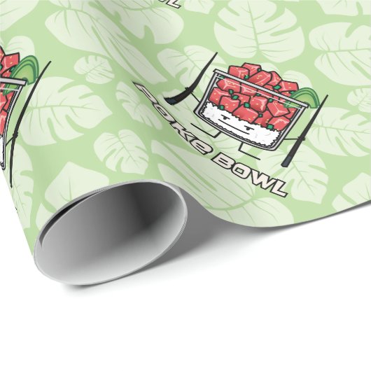 Van de komHawaï van de por van de de ruwe Cadeaupapier (Rol Hoek)