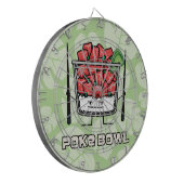 Van de komHawaï van de por van de de ruwe Dartbord (Voorkant Links)