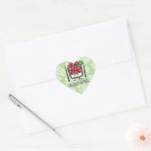 Van de komHawaï van de por van de de ruwe Hart Sticker (Envelop)