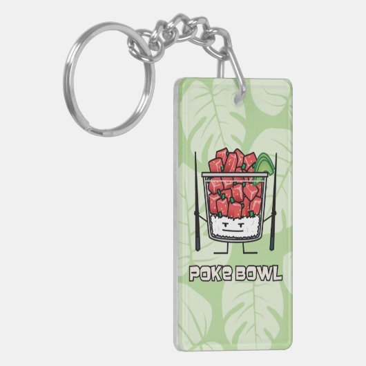 Van de komHawaï van de por van de de ruwe Sleutelhanger (Voorkant Links)