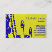 Van de kroonluchter van de Glamour ~- Visitekaartje (Achterkant)