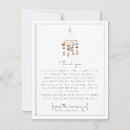 Van de kwekerij van, waterverf mobiel kaart