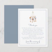 Van de kwekerij van, waterverf mobiel kaart (Voorkant / Achterkant)