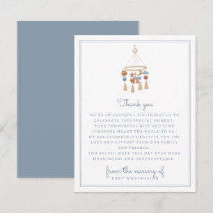 Van de kwekerij van, waterverf mobiel kaart